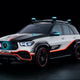 Illustration for article titled Mercedes Latest Experimental Safety Car Has a Little Robot Triangle, Among Other Things